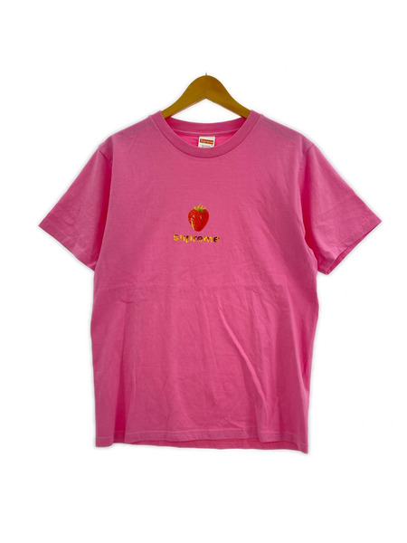 Supreme 半袖Tシャツ・カットソー 16ss Berry Tee (M) ピンク