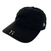 Y's キャップ NEW ERA ロゴプリント 黒