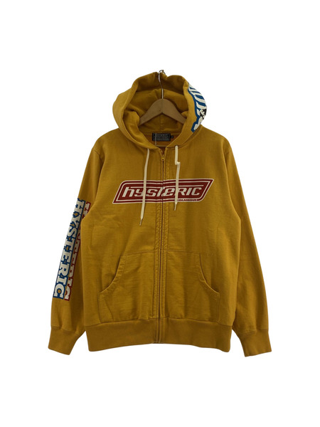 HYSTERIC GLAMOUR HG BOX LOGOS パーカー イエロー S