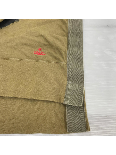Vivienne Westwood red label パーカー スカルプリントS/Sパーカー カーキ 00