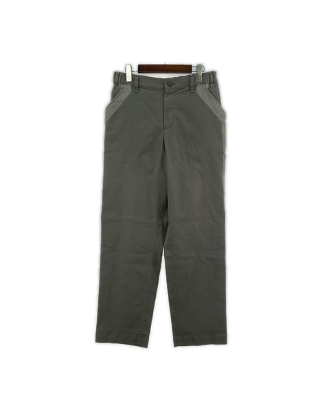 ISSEY MIYAKE パンツ A-POC ABLE サイドラインプリントパンツ グレー