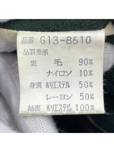 McGREGOR ジャケット 80s A-2タイプ ウールボンバージャケット 緑 (L)