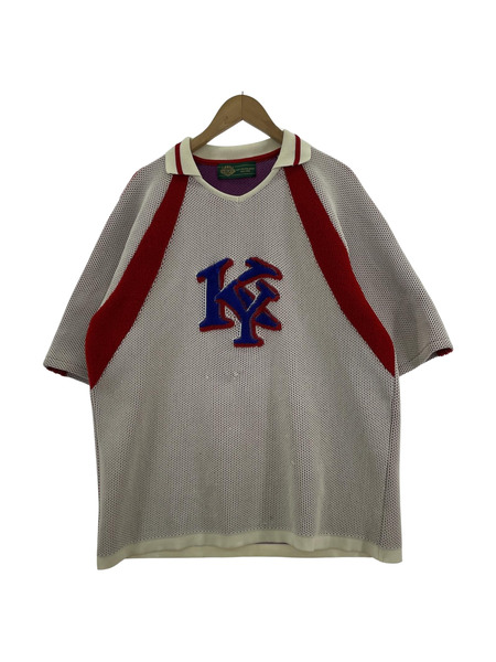 GIM CONTEXT 24SS Mesh Skipper Knit メッシュスキッパーニット L 24205060[値下]