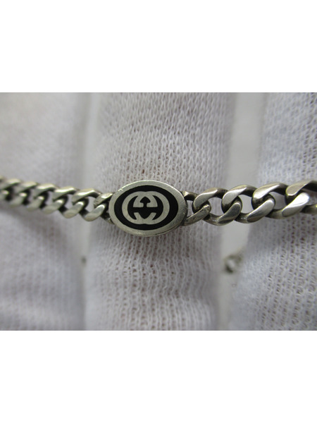 アクセサリー GUCCI グッチ シルバー インターロッキングG ブレスレット