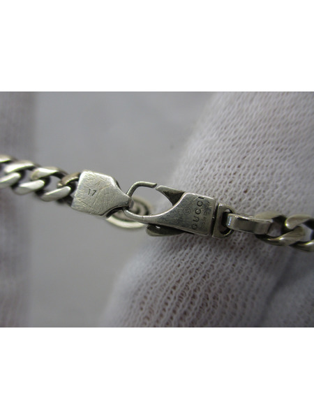 アクセサリー GUCCI グッチ シルバー インターロッキングG ブレスレット