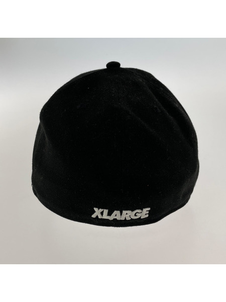NEW ERA キャップ ×XLARGE 黒