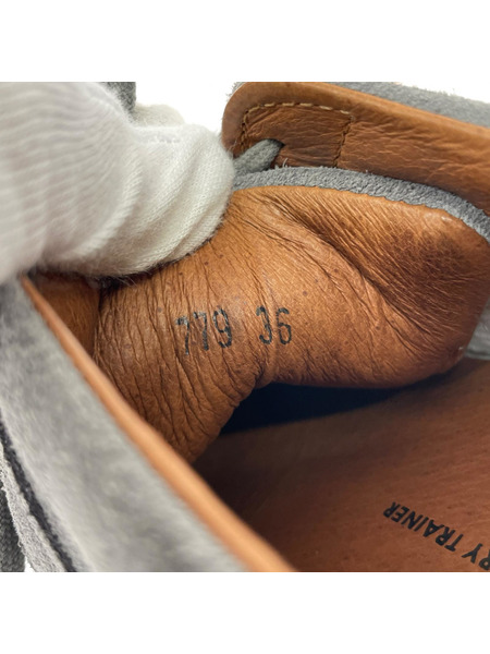 REPRODUCTION OF FOUND スニーカー ×CLANE/ジャーマントレーナー/36/グレー/1779