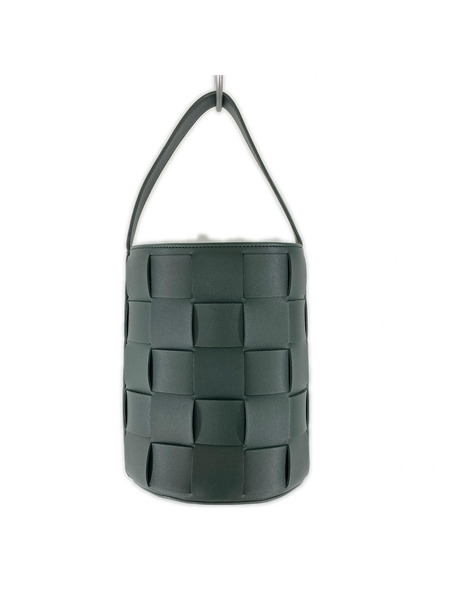 ハンドバッグ CLOUDY バケツ型 緑[値下]