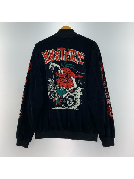 HYSTERIC GLAMOUR ジャケット STMBジャガードブルゾン (L) 黒