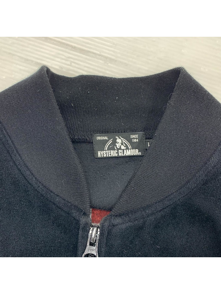 HYSTERIC GLAMOUR ジャケット STMBジャガードブルゾン (L) 黒