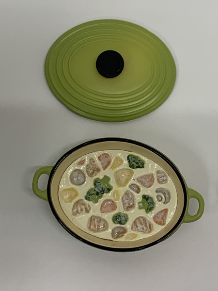 リーメント ぷちサンプルシリーズ 幸せキッチン 1. とろーりクリームシチュー 開封品 RE-MENT ミニチュア トレーディングフィギュア