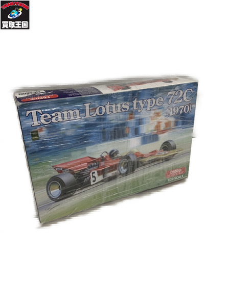 カープラモ・ミニ四駆 EBRRO 1/20 ロータス タイプ72C 1970