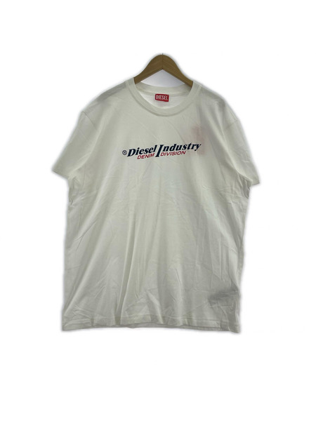 DIESEL 半袖Tシャツ・カットソー プリントS/S Tee 白