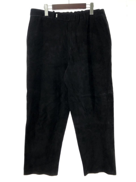 graphpaper 21AW Goat Suede Chef Pants F ブラック[値下]
