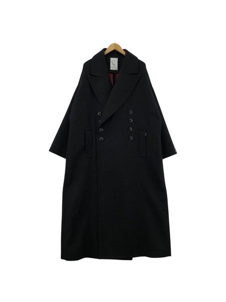 SHAREEF W-FACE MELTON BIG COAT 2[値下]