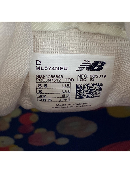 NEW BALANCE スニーカー ML574NFU｜商品番号：2200004088211