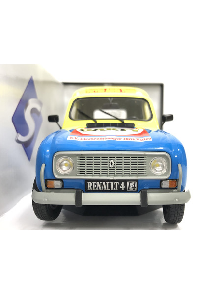 1/18スケールカー SOLIDO  RENAULT - R4 F4 VAN DARTY 1988