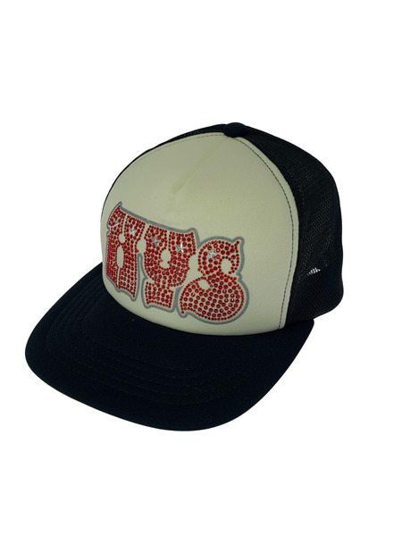 HYSTERIC GLAMOUR キャップ ラインストーンメッシュキャップ