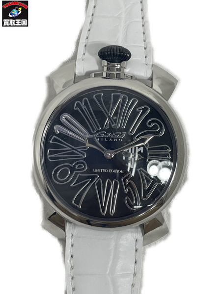 ガガミラノ/マヌアーレ・スリム/ネイマールJR/5080NJ02/電池交換済 メンズQZ