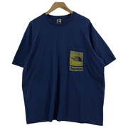Supreme×THE NORTH FACE Printed Pocket Tee 青 (L)