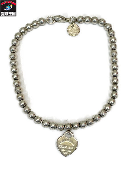 Tiffany＆Co. リターントゥ ハート ビーズブレスレット