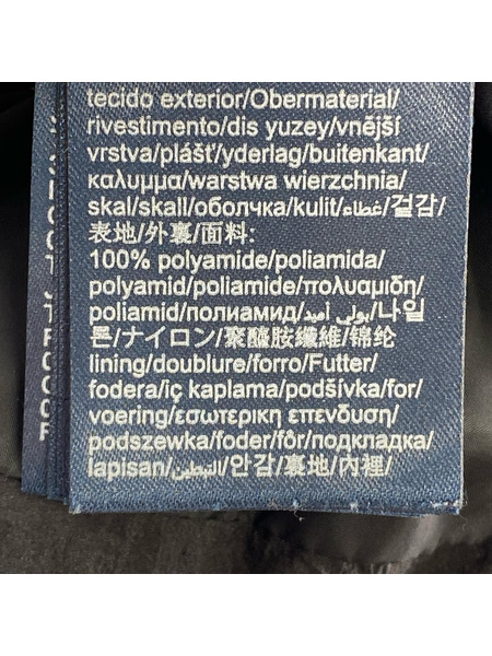 TOMMY HILFIGER ジャケット ナイロン 中綿 フーデッドジャケット 黒