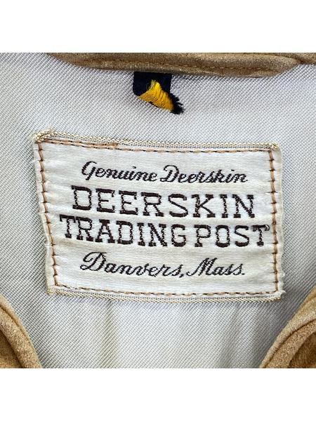 OLD・VINTAGE 長袖Tシャツ・カットソー DEERSKIN TRADING POST レースアップ