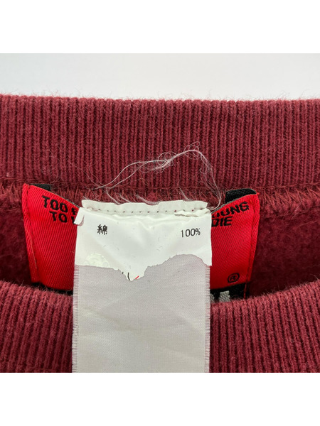 cream soda スウェット・トレーナー 赤