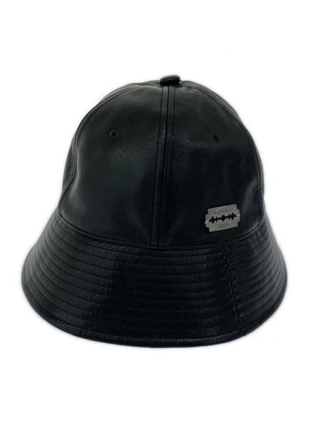 ハット SOLARIS&Co レザーハット 黒