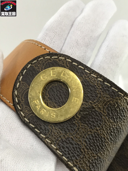 CELINE ボディバッグ マカダム柄　ウエストポーチ