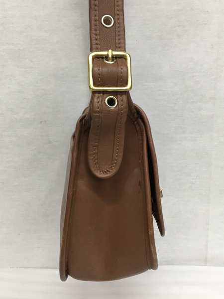 COACH　ショルダーバッグ レザー 茶