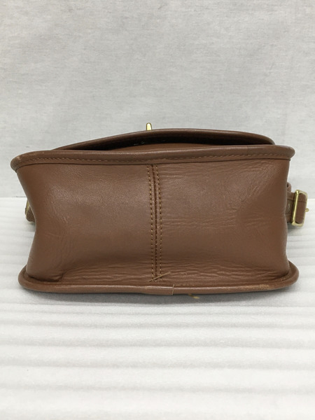 COACH　ショルダーバッグ レザー 茶