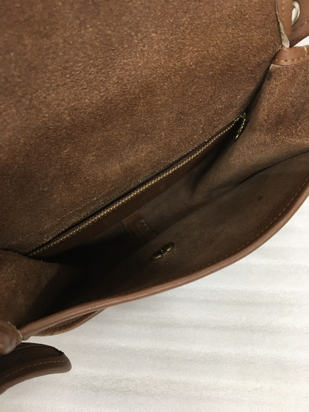 COACH　ショルダーバッグ レザー 茶
