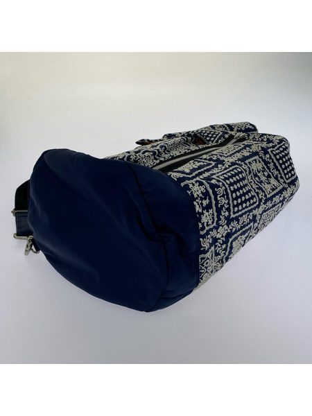 Sacai ショルダーバッグ × Reyn spooner ペイズリー刺繍 紺[値下]