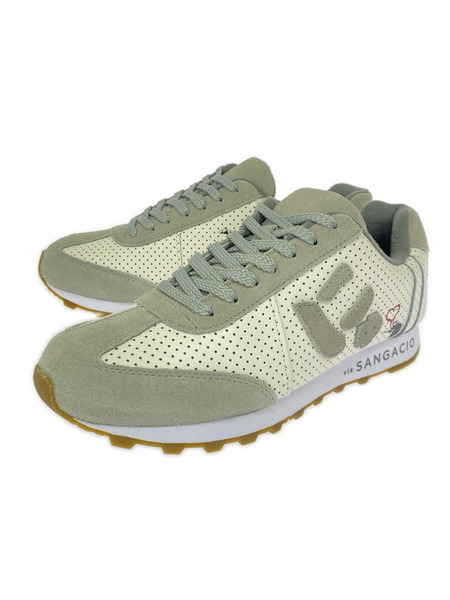 SANGACIO スニーカー ×BRANDALISED バンクシー(26)白