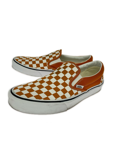 VANS スニーカー プライマリーチェック スリッポン(26.5)