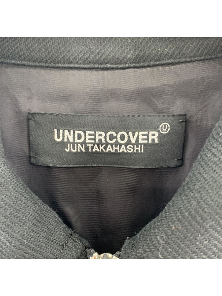 UNDERCOVER ジャケット コットンジップアップブルゾン BLK 2