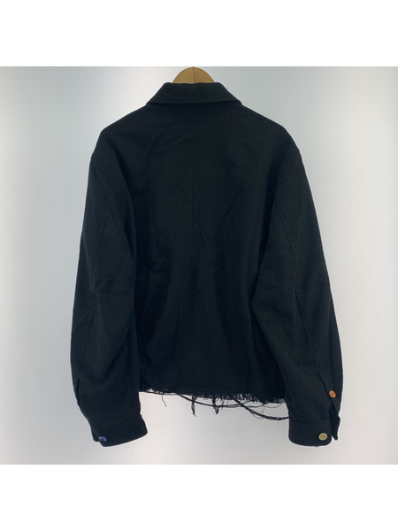 UNDERCOVER ジャケット コットンジップアップブルゾン BLK 2