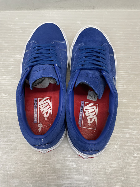 Supreme×VANS SKATE SID S スニーカー 24.5cm ブルー