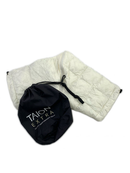 ジャケット TAION EXTRA クルーネックインナーダウンセット 白 (M)