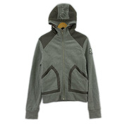 MONCLER パーカー(ジップアップ) GAMME BLEU スウェット切替 ジップアップパーカ[値下]