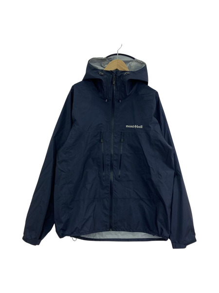 mont-bell スーパードライテックレインジャケット XL ネイビー 1128705