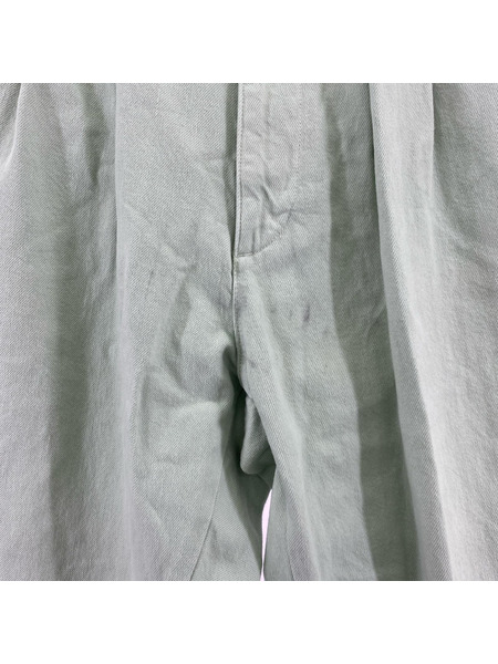 E.TAUTZ 21SS PLEATED DENIM PANTS 63-11-711007 (30)