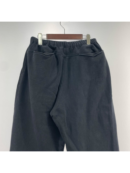 COMOLI パンツ コットン吊裏毛パンツ (3) 黒[値下]