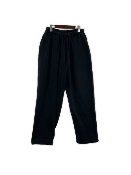 COMOLI パンツ コットン吊裏毛パンツ (3) 黒[値下]