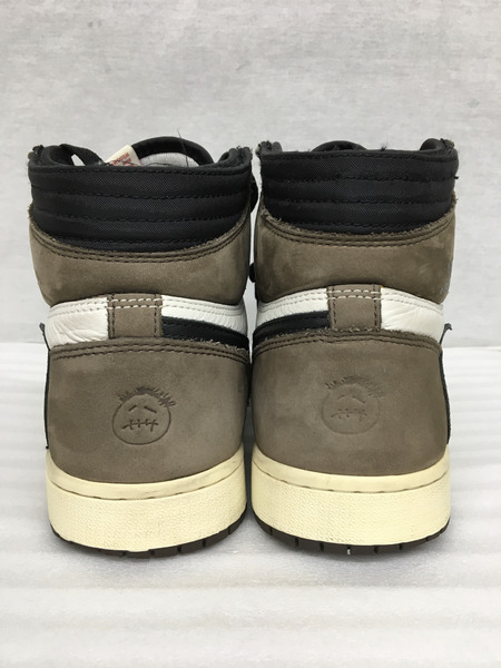 NIKE×Travis Scott AIR JORDAN 1 HIGH OG TS SP Dark Mocha CD4487-100 27.5cm