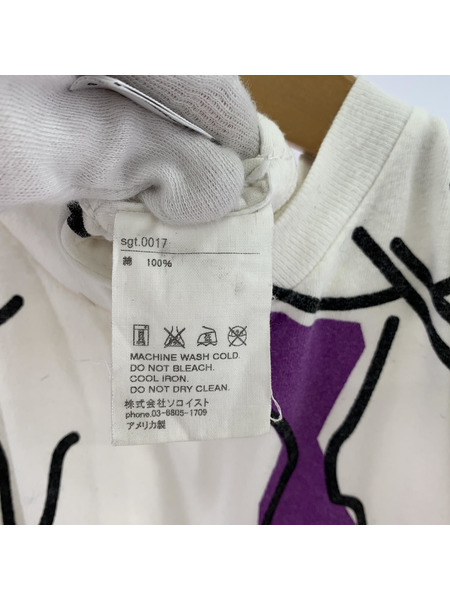 TAKAHIRO MIYASHITA The SoloIst.  S/SプリントTee (S)WHT