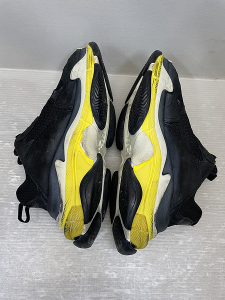 BALENCIAGA TRIPLE S ダッドスニーカー 26.5cm ブラック×イエロー 534162