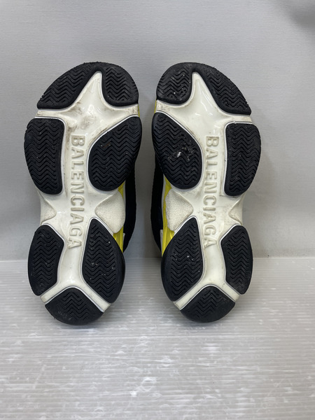 BALENCIAGA TRIPLE S ダッドスニーカー 26.5cm ブラック×イエロー 534162