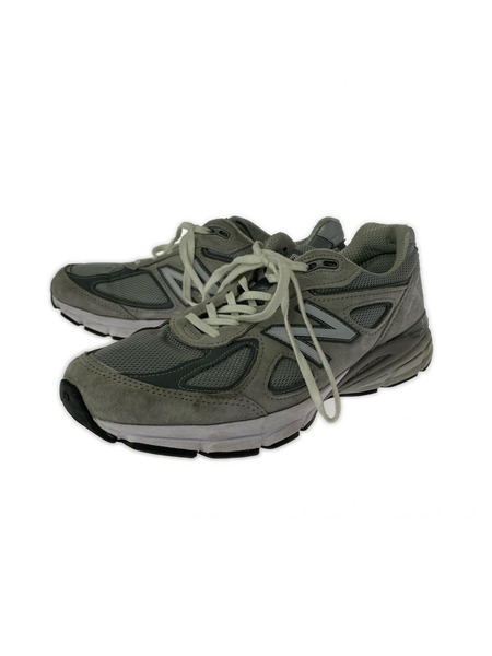 NEW BALANCE スニーカー USA製 M990GR1 27.5cm グレー